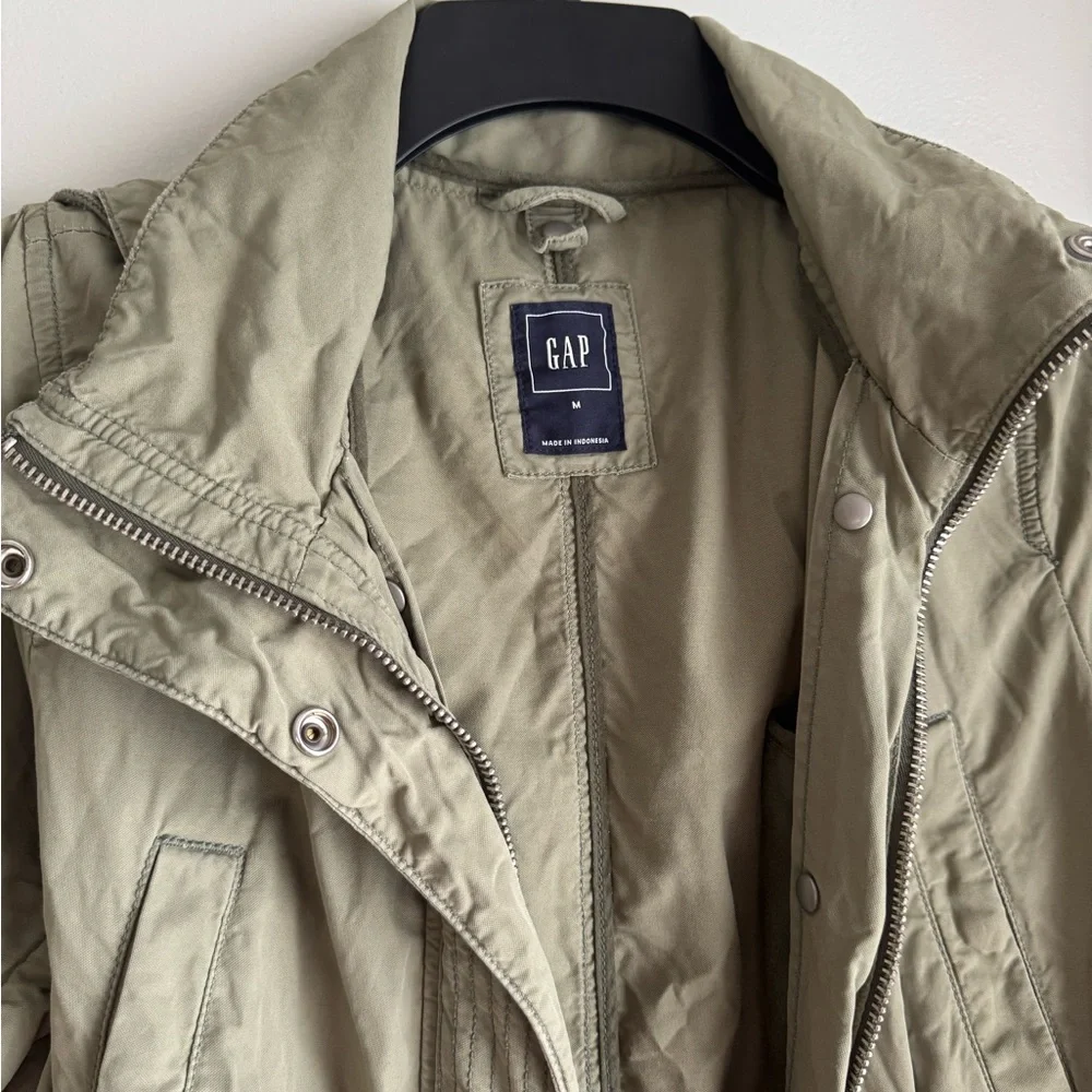 GAP Olive Green Women's Parka Jacket